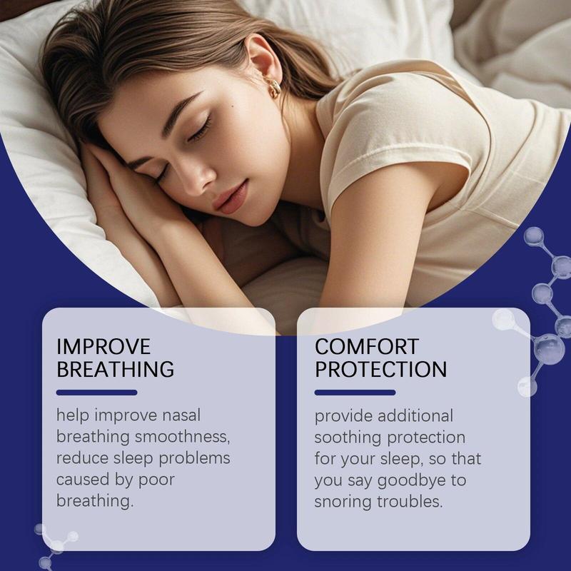 Breathable Mouth Tape, 30/60/90 Counts Sleep Mouth Tape, Sleep Mouth Guard, Sticky Sleep Tape, Body Care Kit for Men & Women 4