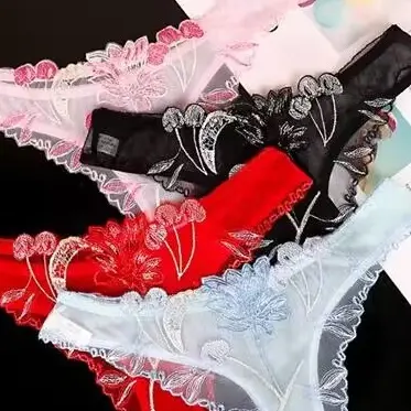 Dezenna Celana Dalam Wanita Bordir Floral cd Hot 5C218