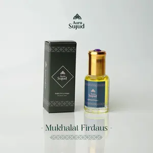 Minyak Wangi Mukhalat Firdaus by Aura Sujud Original 100% Parfum Sunnah Arab Non Alkohol