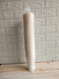 Gambar Paper cup putih 16 oz / gelas kertas PERSLOP Tanpa TUTUP - Panas ( HOT) dari Anugrah Plastik_NEW Kota Surabaya 2 Tokopedia