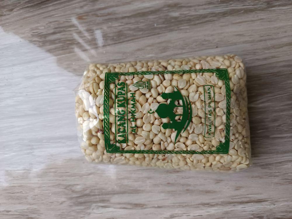 1 kg kacang kupas tuban kemasan 1000 gram biji kecil