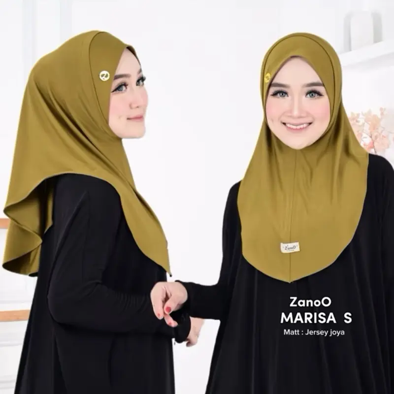 BYZANOO MARISA S - HIJAB INSTAN MINI BERGO SPORT TERBARU