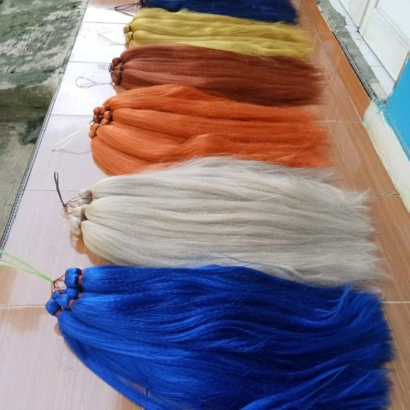 Rambut Sambung Cemara 1 Warna - Shop | Tokopedia