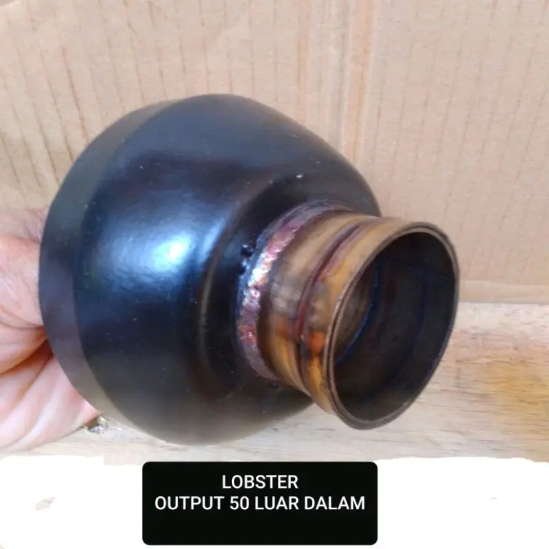 DOP Knalpot Tabung CMS 4" Sijiro Lobster 50 Moncong Sijiro untuk Sepeda Motor - Motorcycle