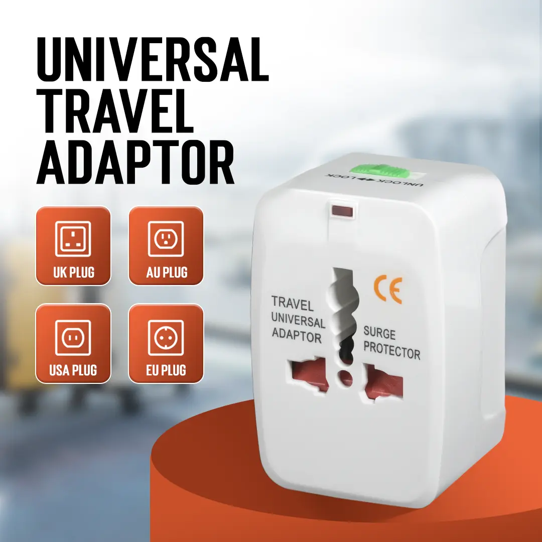 Mutiara Mall - Travel Adaptor Universal | Colokan Listrik Universal | Charger Adapter Travel
