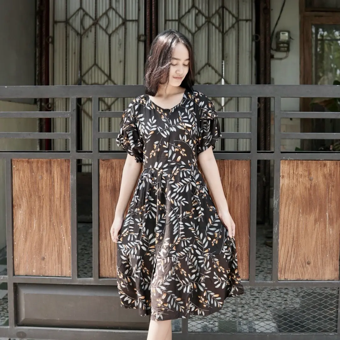 Daster Zefanya Home Dress Wanita Rayon