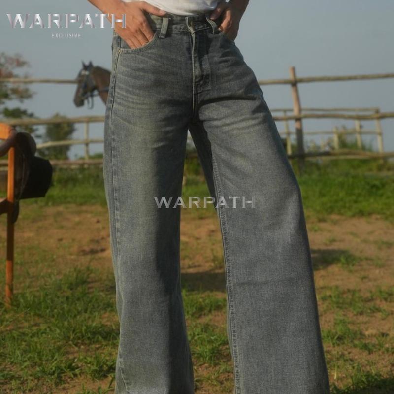 WARPATH - Highwaist Kulot Straight Jeans Baggy Loose Retro Vintage Celana Panjang Pria Nyaman Non Stretch COOLGY 9281 2