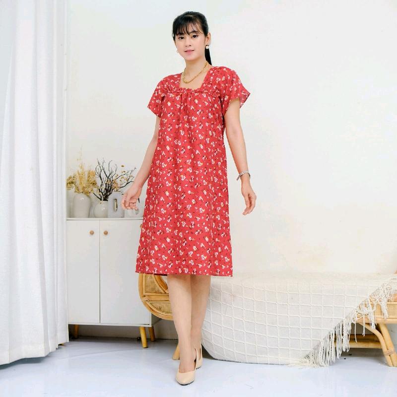 DASTER MECCA STANDAR DAN JUMBO BAHAN POLY RAYON Wanita Pendek 2