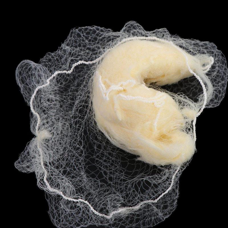 20pcs Hair Styling Wig Cap Nylon Hairnets Breathable Soft Elastic Lines Hair Net Durable Beige Invisible Hairnet 3