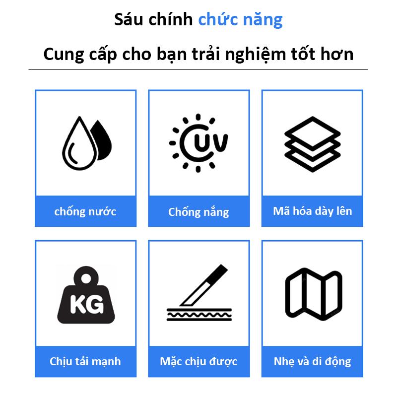 VWMA Bạt che nắng che mưa , bạt chải sàn , bạt xanh cam quy chuẩn  Quốc đã được ép viền đóng khoen góc 2