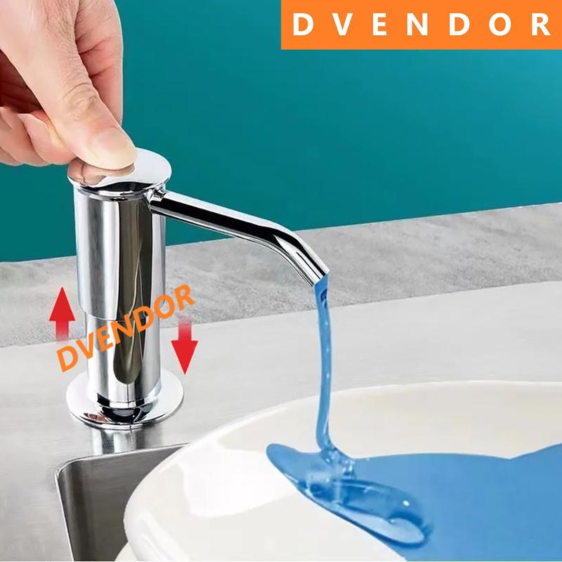 Product Introduction of TEMPAT SABUN CAIR TANAM SOAP PUMP DAPUR KITCHEN SINK TINGGI TANPA BOTOL POMPA ABU HITAM STAINLESS STEEL 17