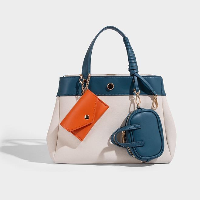 Envoy canvas satchel Tas Wanita Top Handle Tas cantik Tas Selempang