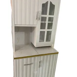 Rak sayur pintu 2 clasic warna putih