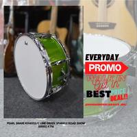 Gambar Pearl Snare RS1455S/C Lime Green Sparkle Road Show series #716 BMJ dari Bandar Musik Jakarta BMJ Kota Administrasi Jakarta Pusat 2 Tokopedia