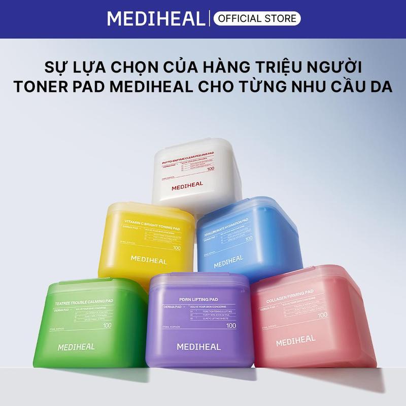 MEDIHEAL Toner Pad Chuyên Biệt Theo Từng Nhu Cầu Da - FS