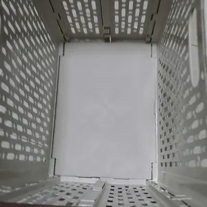 Keranjang Laundry Lipat Bahan Plastik Ada 4 Roda 360 Derajat