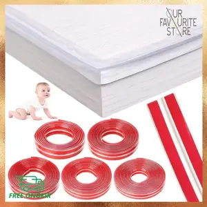 OFS - Silikon Pelindung Meja Baby Safety Strip Protector | Lis Bumper Strip Pinggiran Meja Pelindung Tepi Meja Pengaman Sudut | Safety Protector Strip Baby