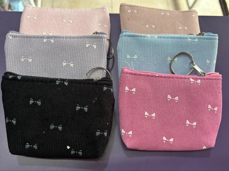 Dompet koin kotak  pita pita