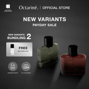 [ EXCLUSIVE RELEASE ] Octarine - Bundling 2 Botol Parfum 50ml Varian Baru | Parfum Perfume Minyak Wangi Wanita Pria Tahan Lama