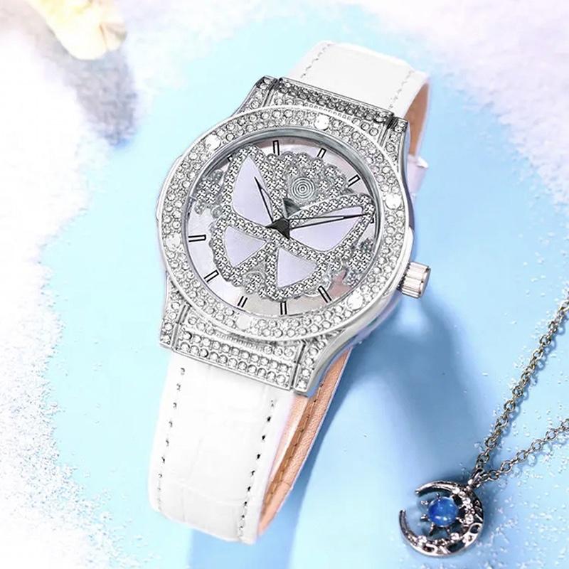 Product Introduction of Fantasy Butterfly - Đồng Hồ Thạch Anh Không Tự Động Cho Nữ, Mới, May Mắn, Bầu Trời Đầy Sao, Giá Cả Phải Chăng, Sang Trọng Voi Watch Đeo Tay Women đồng  hồ 23