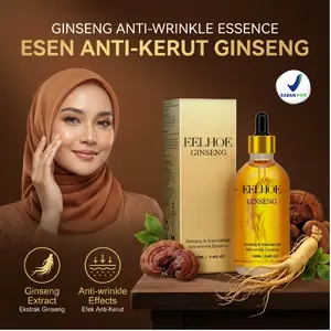 【2PCS】Ginseng Serum Hydrating Esensi Anti Kerut Serum 100ml
