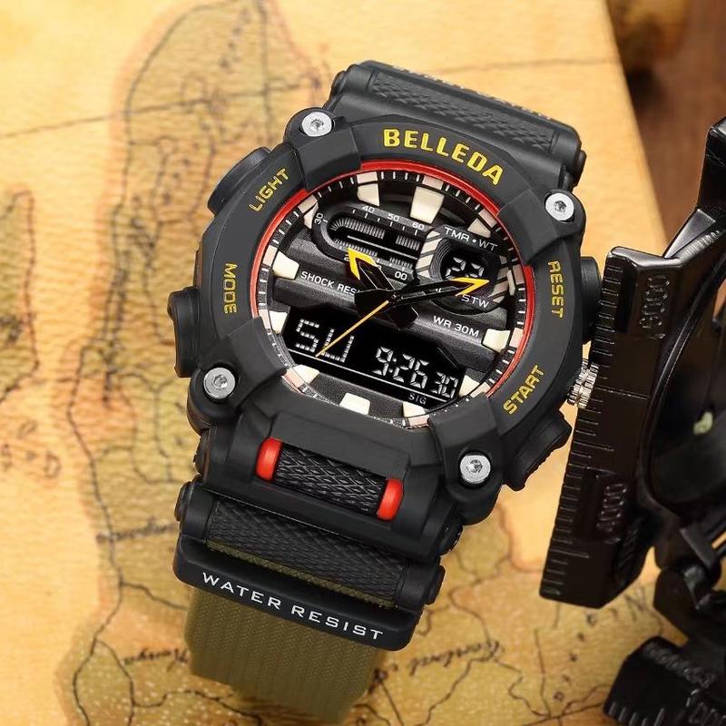 HOT SELLING 100% ORIGINAL BELLEDA DUAL TIME SPORTS WATCH FOR - TikTok ...