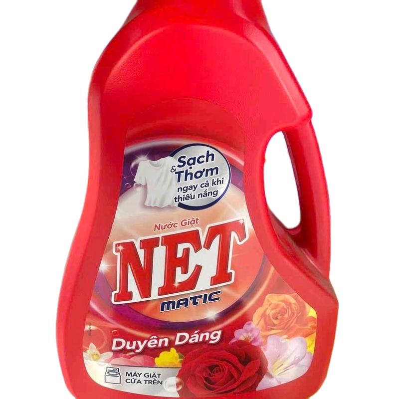 Nước Giặt Net Matic Diệu Kỳ 3,3Kg - 3,17L Làm Sạch Hiệu Quả