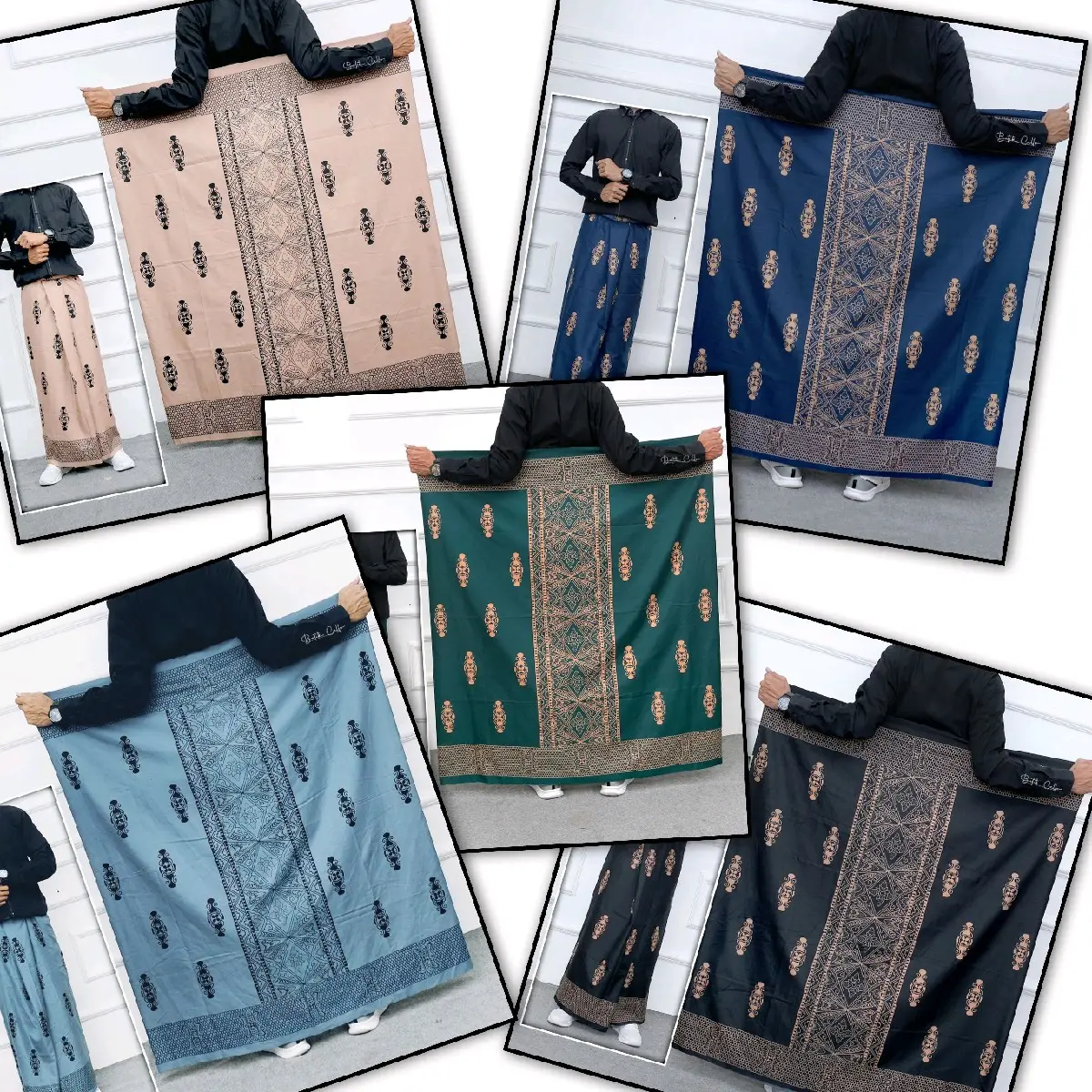 Sarung Sarwon Pintu aceh sarung dewasa sarung Santri Katun Motif Muslim Pekalongan sarung batik sarang tawon