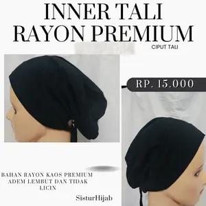 RAYON PREMIUM - INNER HIJAB - DALEMAN KERUDUNG - CIPUT BAHAN RAYON