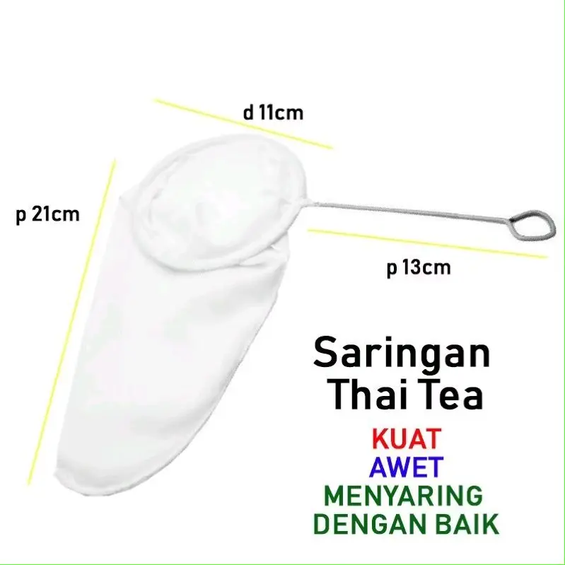 Saringan Teh - Saringan Thai Tea - Saringan Kain