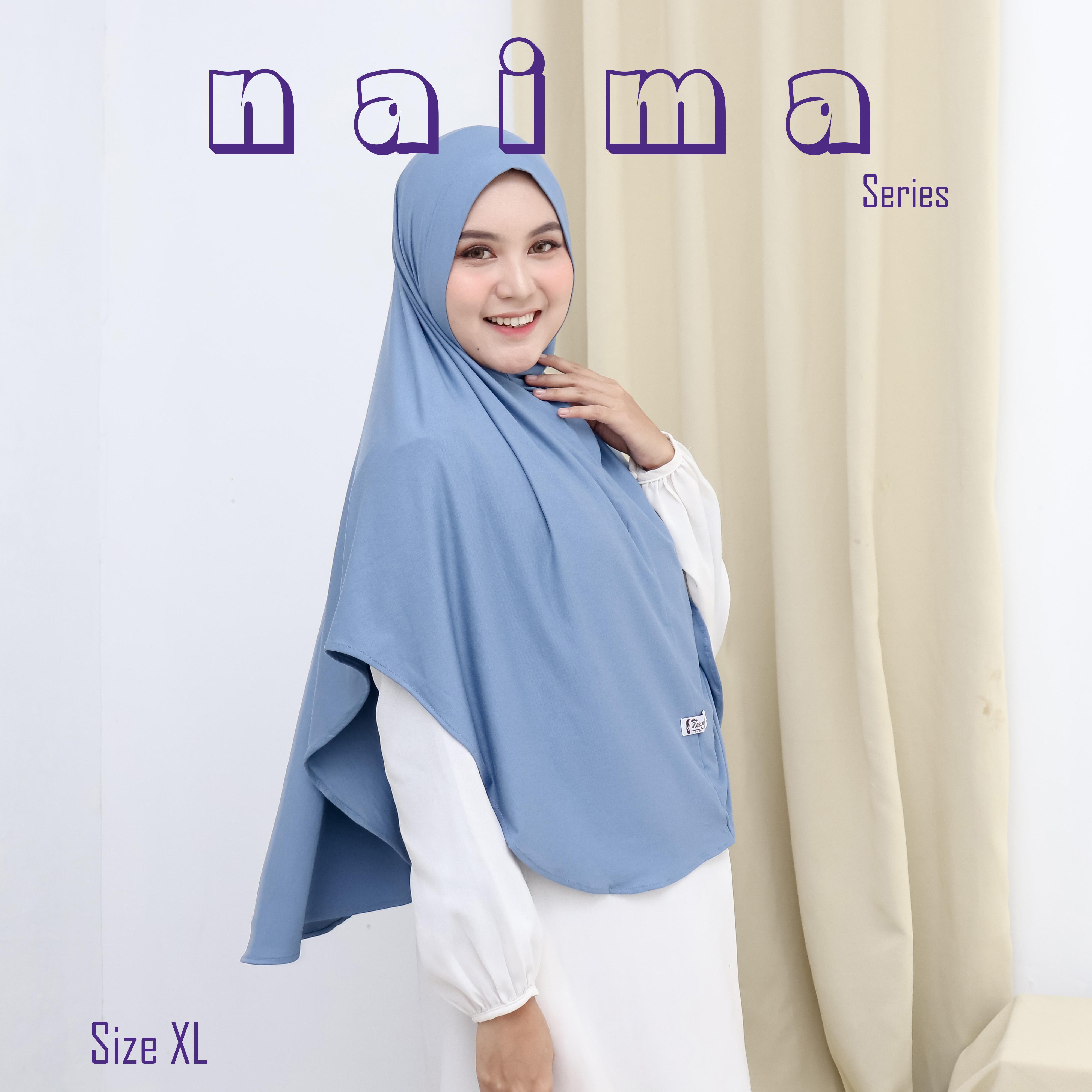 Kesya789 - Hijab Instan Bergo Rayon Size XL - Naima Series