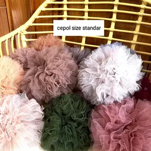 Cepol size Standar - Scrunchie Tulle Premium - Rawhijab