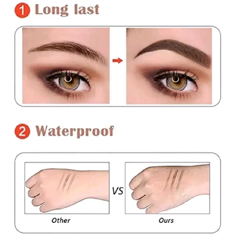 Yurizumi eyebrow pensil alis Tint my 4 tip original waterfood dan tahan lama 4