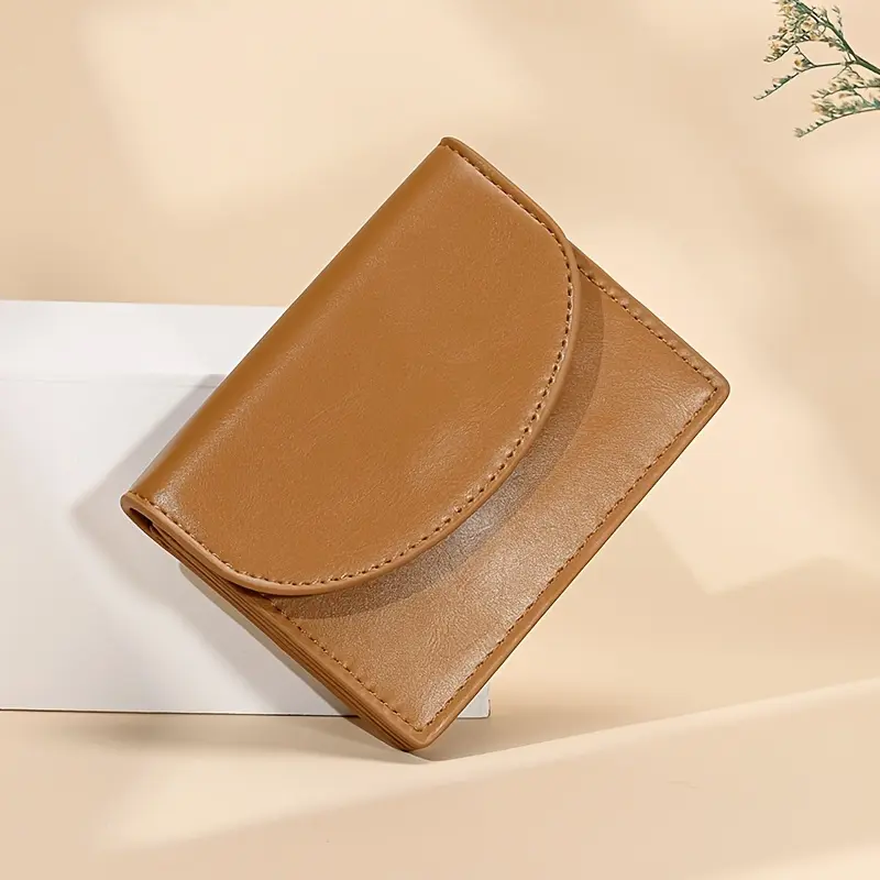 [COD]MINI ví đựng tiền Xu Cho Nữ Ví Nhỏ Xu Hướng Thời Trang, Màu Trơn Bán Chạy Wallet Hình Chữ Nhật
