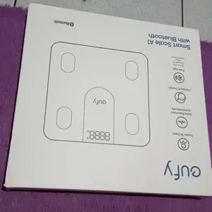 Eufy Weighing Scales for Body Weight, Digital Bathroom Scales with Bluetooth, Body Fat Scales, 12 Measurements, Weight/Body Fat/BMI, Fitness Body Composition Analysis, Black, lbs/kg, Smart Scale A1 - T9120