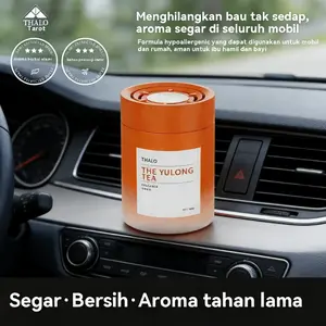 Car Fragrance Gel Aroma Multifungsi Untuk Mobil Dan Rumah, Netralisir Semua Jenis Bau Tak Sedap Di Ruangan, Ekstrak Tumbuhan Alami Dengan Daya Tahan Aroma Sangat Panjang, Hypoallergenic Tidak Berbahaya, Desain Minimalis Portabel,