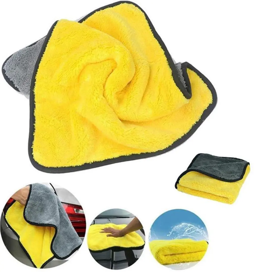 Lap Kain Detailing Mobil 150 & 500 GSM untuk Buffing dan Waxing - Car, Air