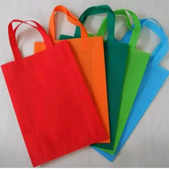 12 Pcs (Lusinan) Tas Kain Spunbond Goodie Bag Tali Ukuran Jumbo Besar Kecil 20x25 cm Shopping Bag Kantong Belanja, Goody Bag Parsel Hantaran Hajatan Hampers Souvenir Ultah Pernikahan, Kantong Paper Bag Murah Ramah Lingkungan 3