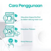 Gambar BUY 5 GET 2 KA 4in1 Detergen Kapsul - Advanced Cleaning Power Formula - Hard Pack isi 16 pcs dari Ouji Seiyaku Indonesia Kab. Bekasi 4 Tokopedia