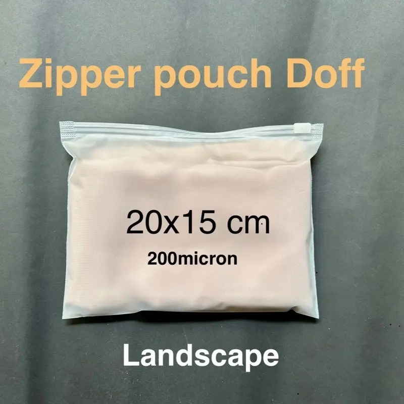 Zipper Bag Hijab / Ziplock Hijab 200micron 1