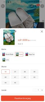 Product Review of 3 Warna Sandal Slop Venduti Stuff Lost Control Series Original from 𝐧**𝐲 0