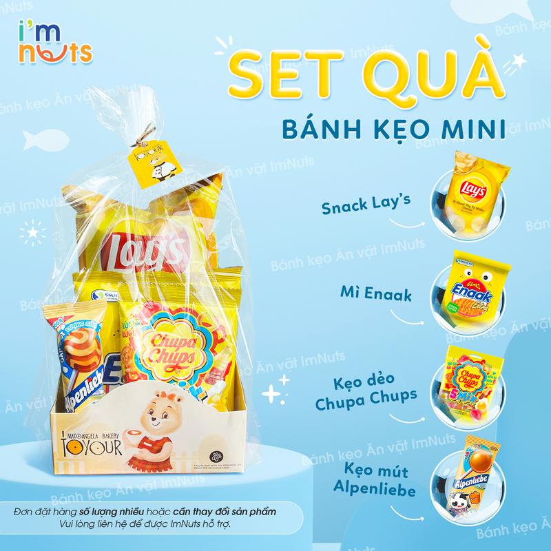 Set Quà Bánh Kẹo Mini ImNuts nhiều màu sắc