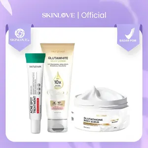 SKINFLAIR ALL VARIAN PRODUK || Glutathione Body Scrub | Glutawhite Milky Lotion | ACNE SPOT TREATMENT