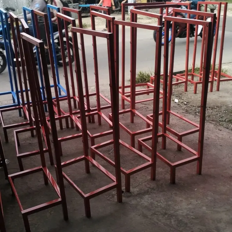 rak ciki/sneak 4 susun serbaguna warna MERAH 1