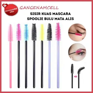 Sisir Kuas Maskara Spoolie Brush Mascara Wand Sikat Bulu Mata Alis