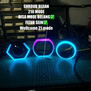 SHROUD BILED NON BINTIK 210 MODE BISA MODE BELANG ADA FITUR SEIN 12VOLT BIJIAN