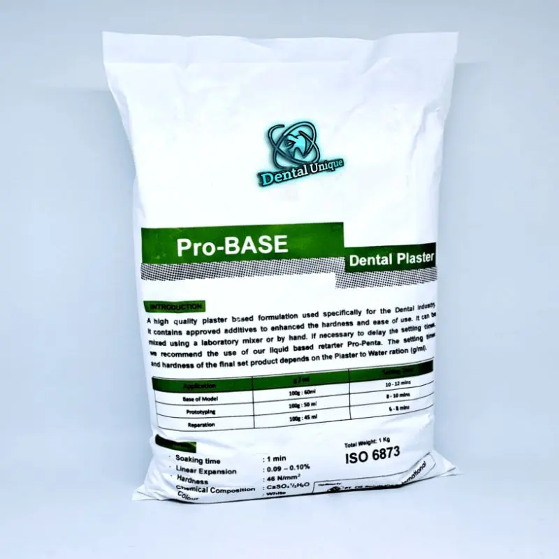 Kapur putih/gips bahan cor gigi (pro-BASE) Dental plaster 2