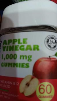Product Review of Nature’s Key Vegan Apple Cider Vinegar Gummies (ACV) with Folic Acid, Vitamin B6, B12, Pomegranate, and Beet, 60 count from F**r 1