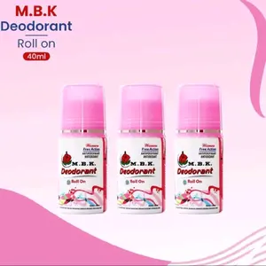 M.B.K Deodorant Roll on untukpria dan wanita ,paket hemat 2&3