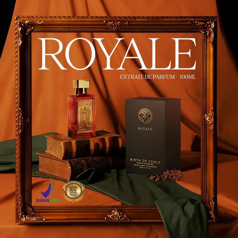 ROYALE FRAGRANCE Extrait De Parfum Wangi Awet Tahan Lama Mewah Maskulin Berkelas 100 ML 2